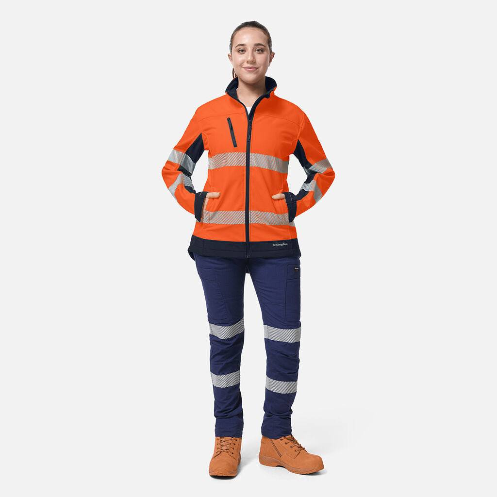 KingGee K45000 Women's Originals Softshell Segmented Tape Jacket