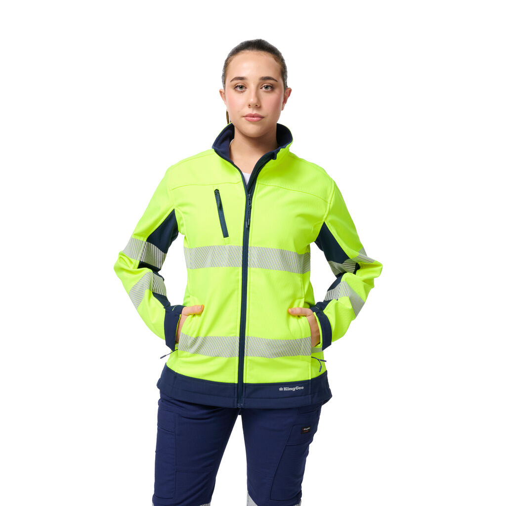 KingGee K45000 Women's Originals Softshell Segmented Tape Jacket
