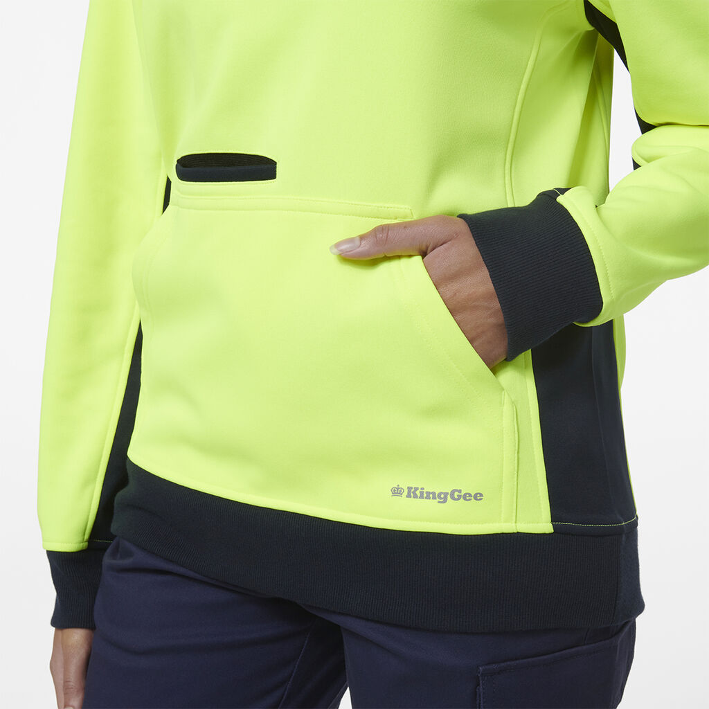 KingGee K45008 Women's Spliced 1/4 Zip Fleece