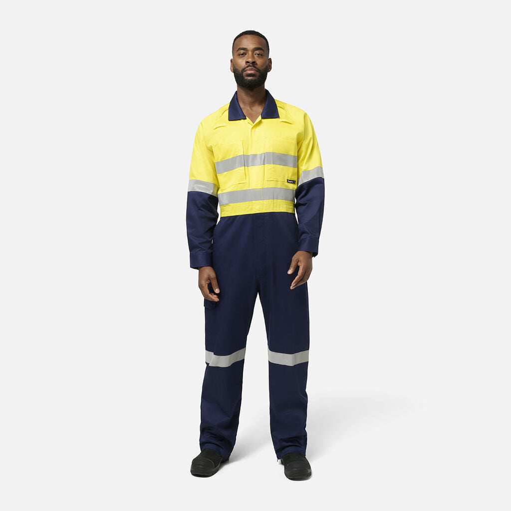 KingGee K51006 Originals Vented Spliced Hi-vis Overall