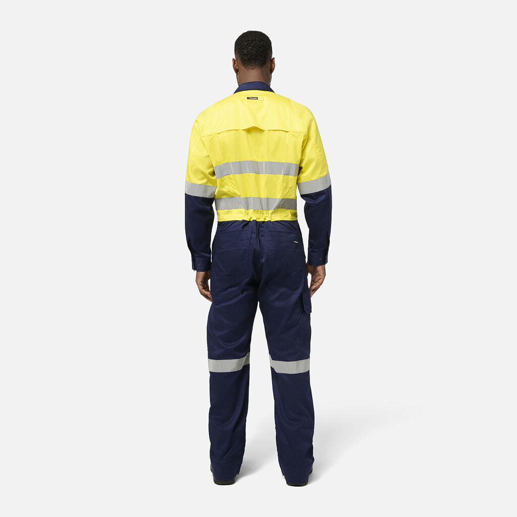 KingGee K51006 Originals Vented Spliced Hi-vis Overall