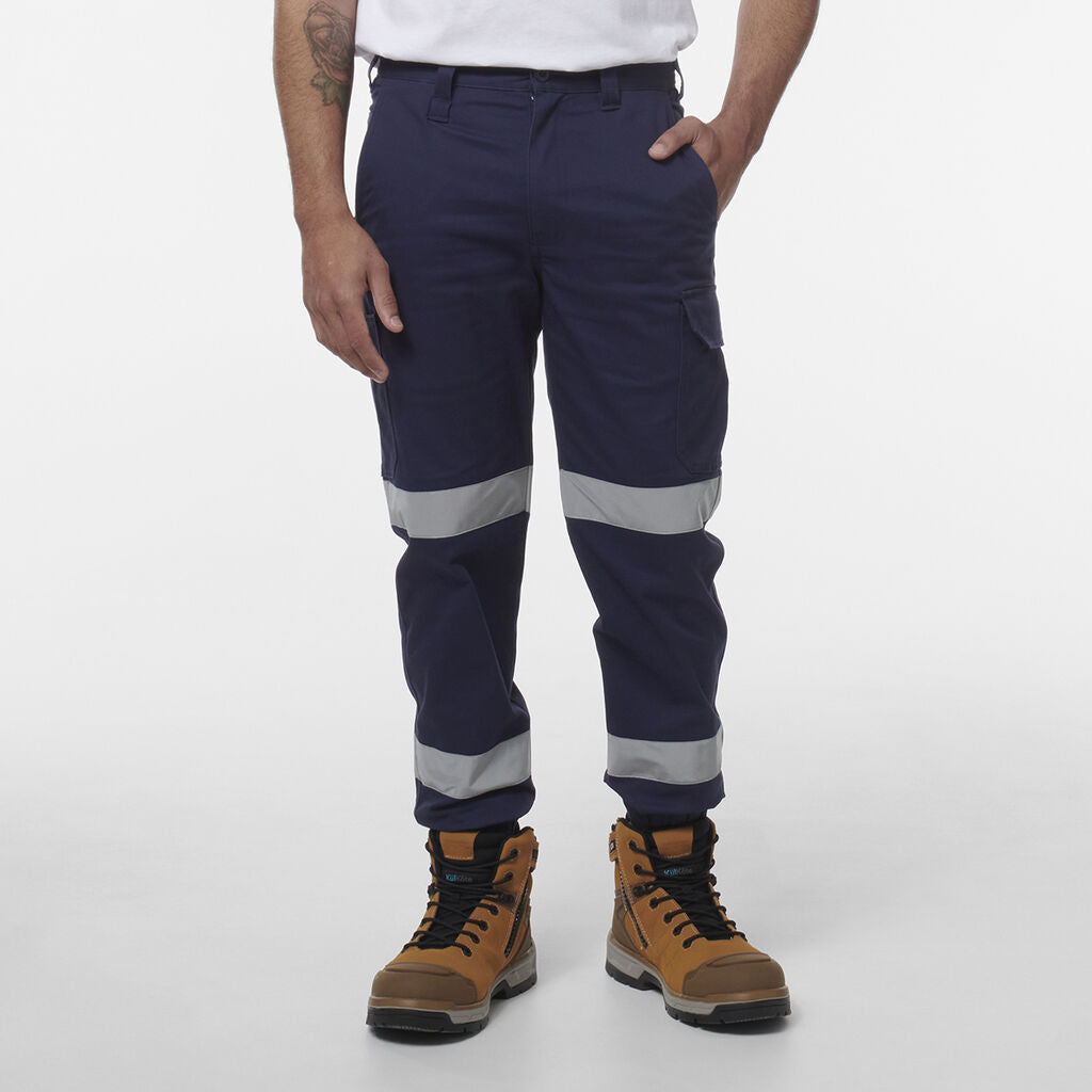 KingGee K53003 Stretch Bio Motion Cuff Pant-Navy