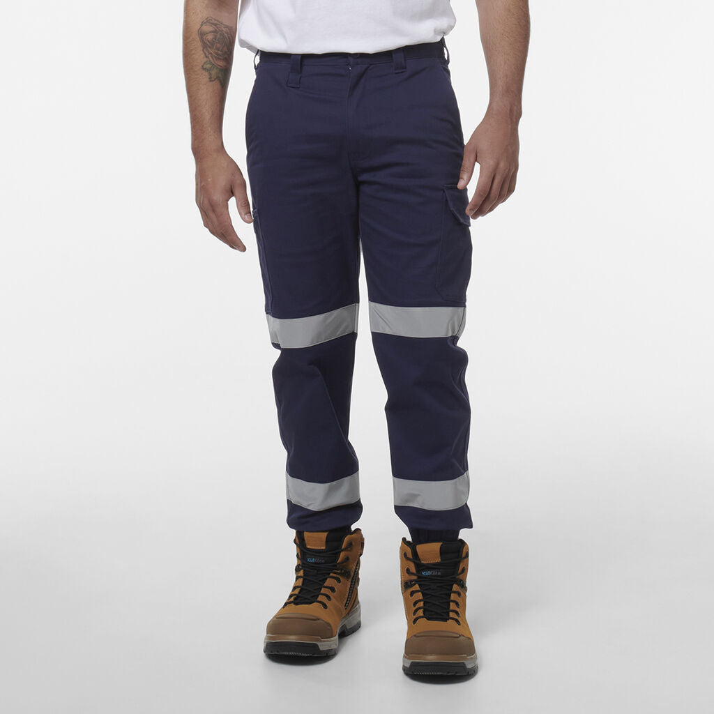 KingGee K53003 Stretch Bio Motion Cuff Pant-Navy