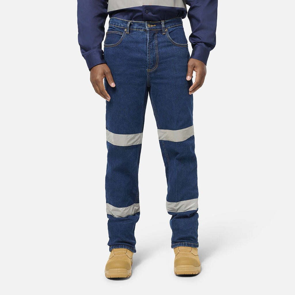 KingGee K53008 Originals Stretch Denim Work Jeans Bio Motion-Stonewash