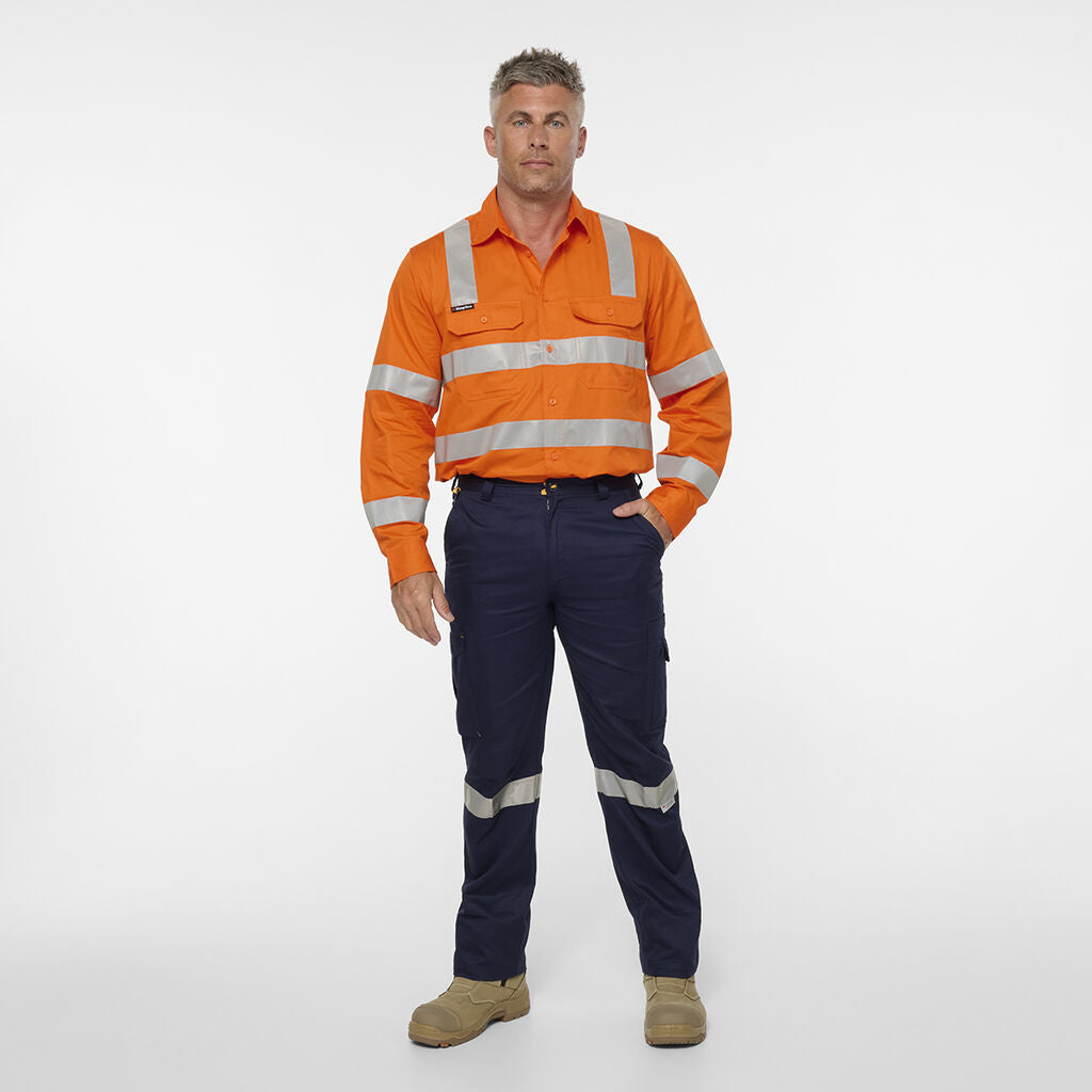 KingGee K53009 Originals Lightweight Vented Cargo Taped Pant-Navy