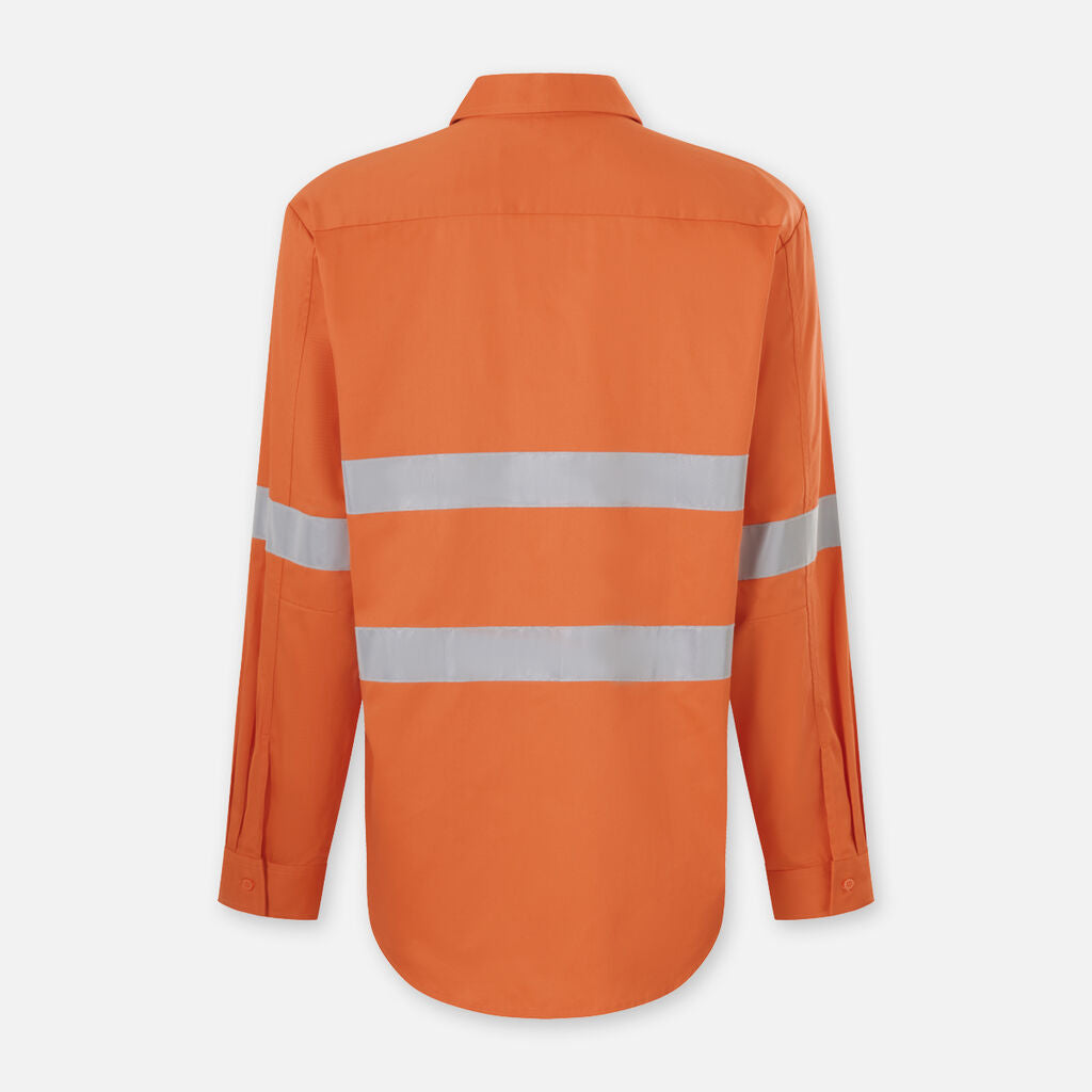 KingGee K54019 Originals Hi-vis Drill Shirt-Orange
