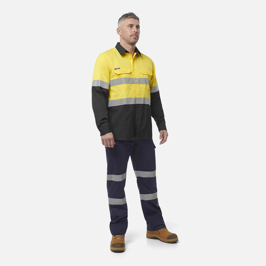 Kinggee K54913 Workcool Vented Spliced Shirt Taped Long Sleeve