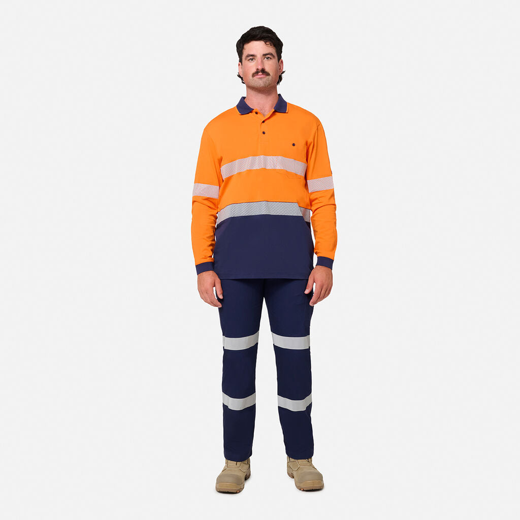 KingGee K54926 Originals Hi-Vis Spliced Cotton Polo