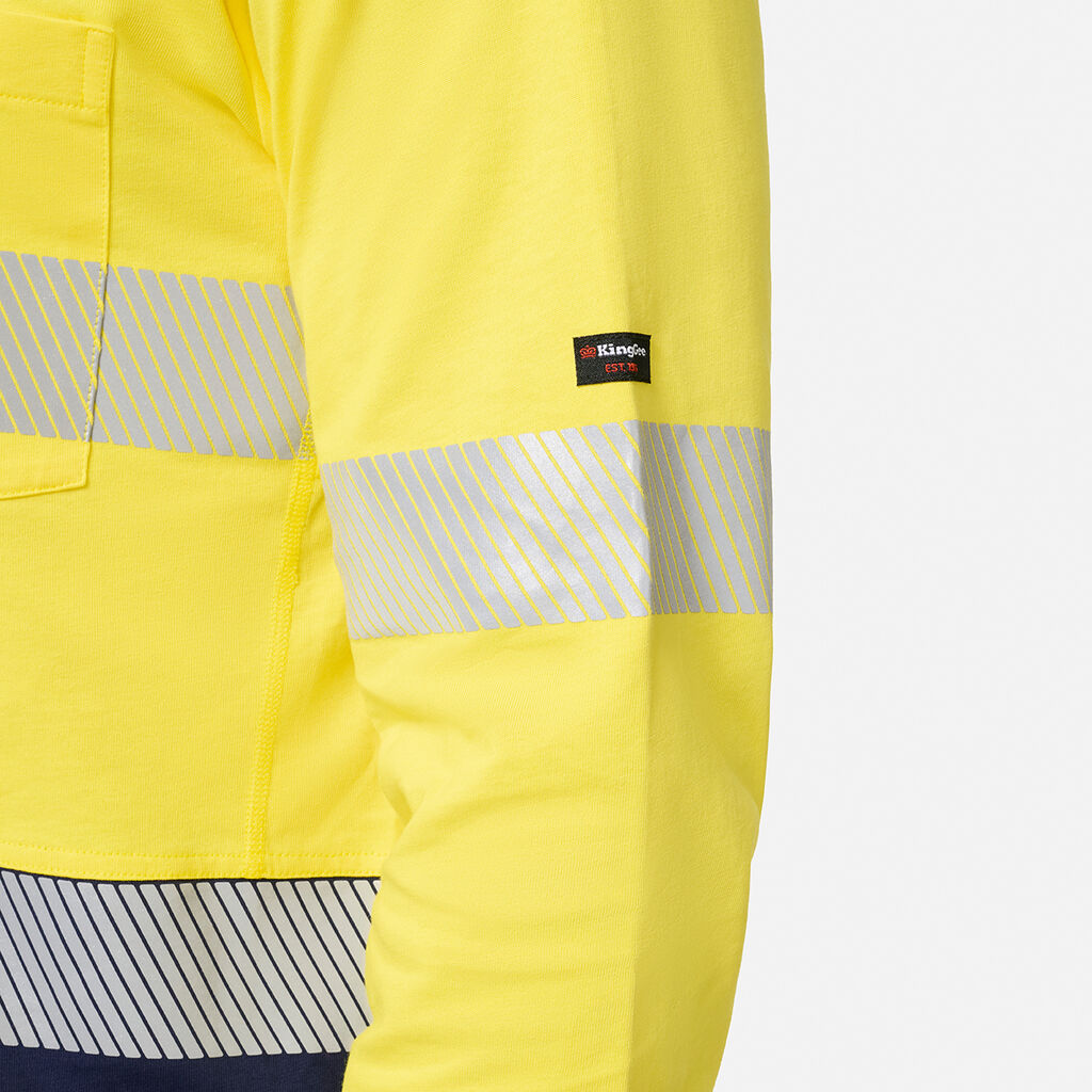 KingGee K54926 Originals Hi-Vis Spliced Cotton Polo