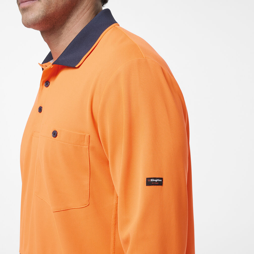 KingGee K54931 Originals Hi-Vis Spliced Polo