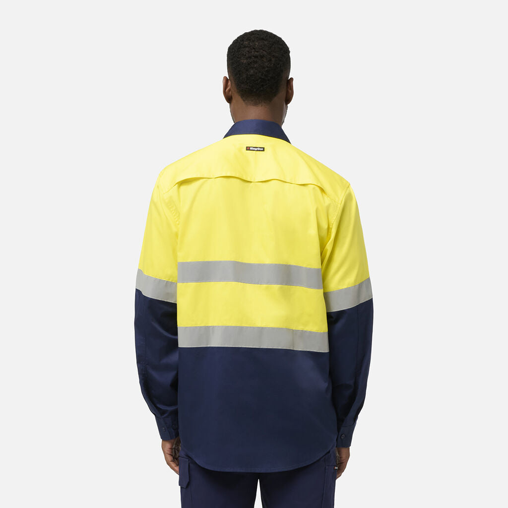 KingGee K54935 Originals Vented Spliced Drill Shirt