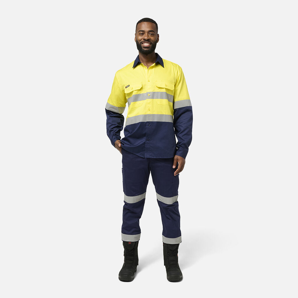 KingGee K54935 Originals Vented Spliced Drill Shirt