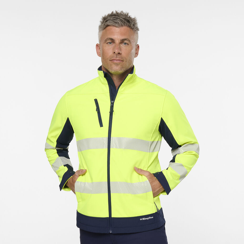 KingGee K55009 Originals Softshell Segmented Tape Jacket