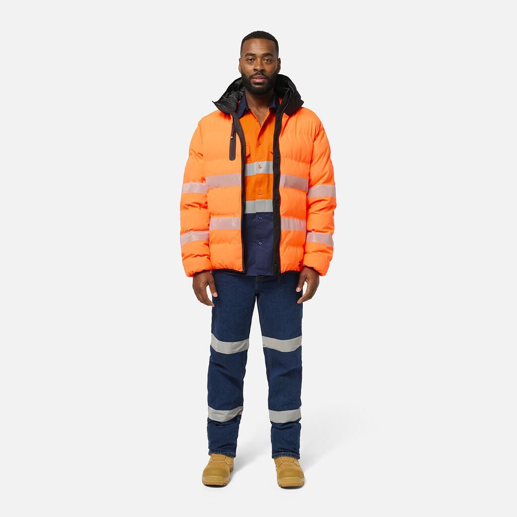 KingGee K55011 Originals DWR Reflective Puffer Jacket