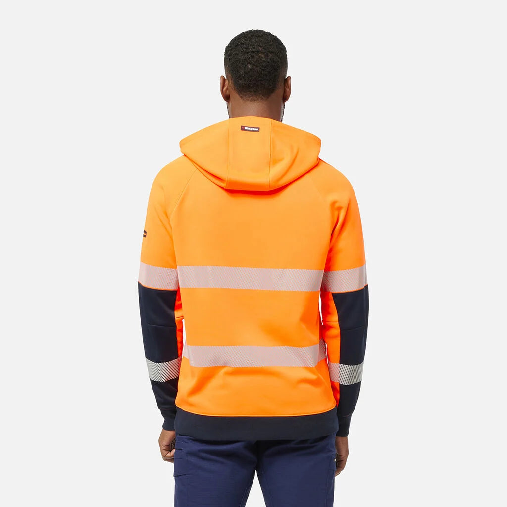 KingGee K55013 Originals Hi Vis Reflective Water Repellant Hoodie