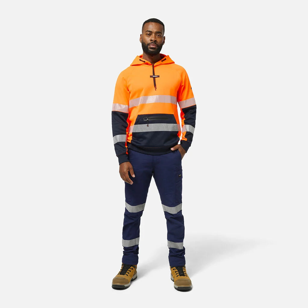 KingGee K55013 Originals Hi Vis Reflective Water Repellant Hoodie
