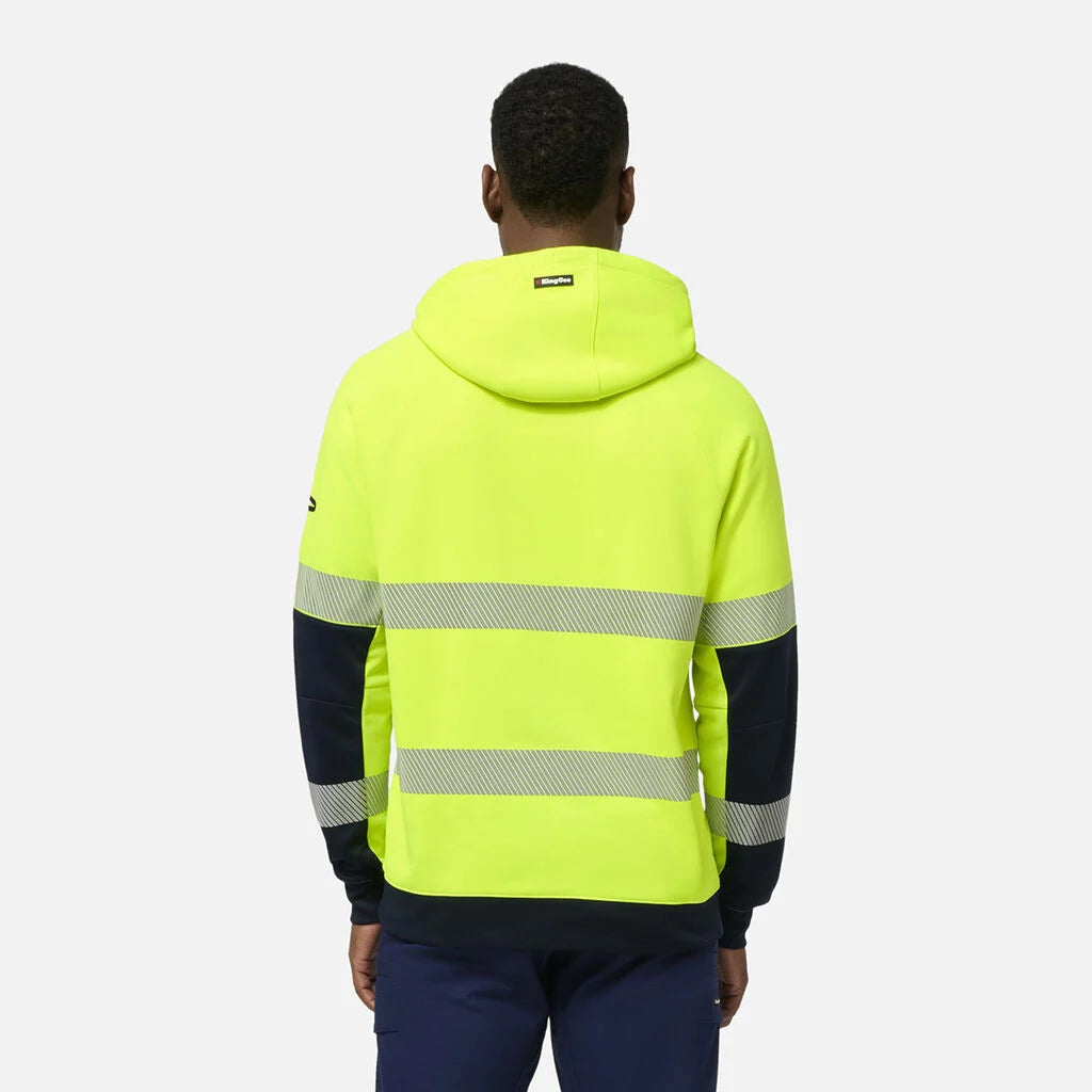 KingGee K55013 Originals Hi Vis Reflective Water Repellant Hoodie