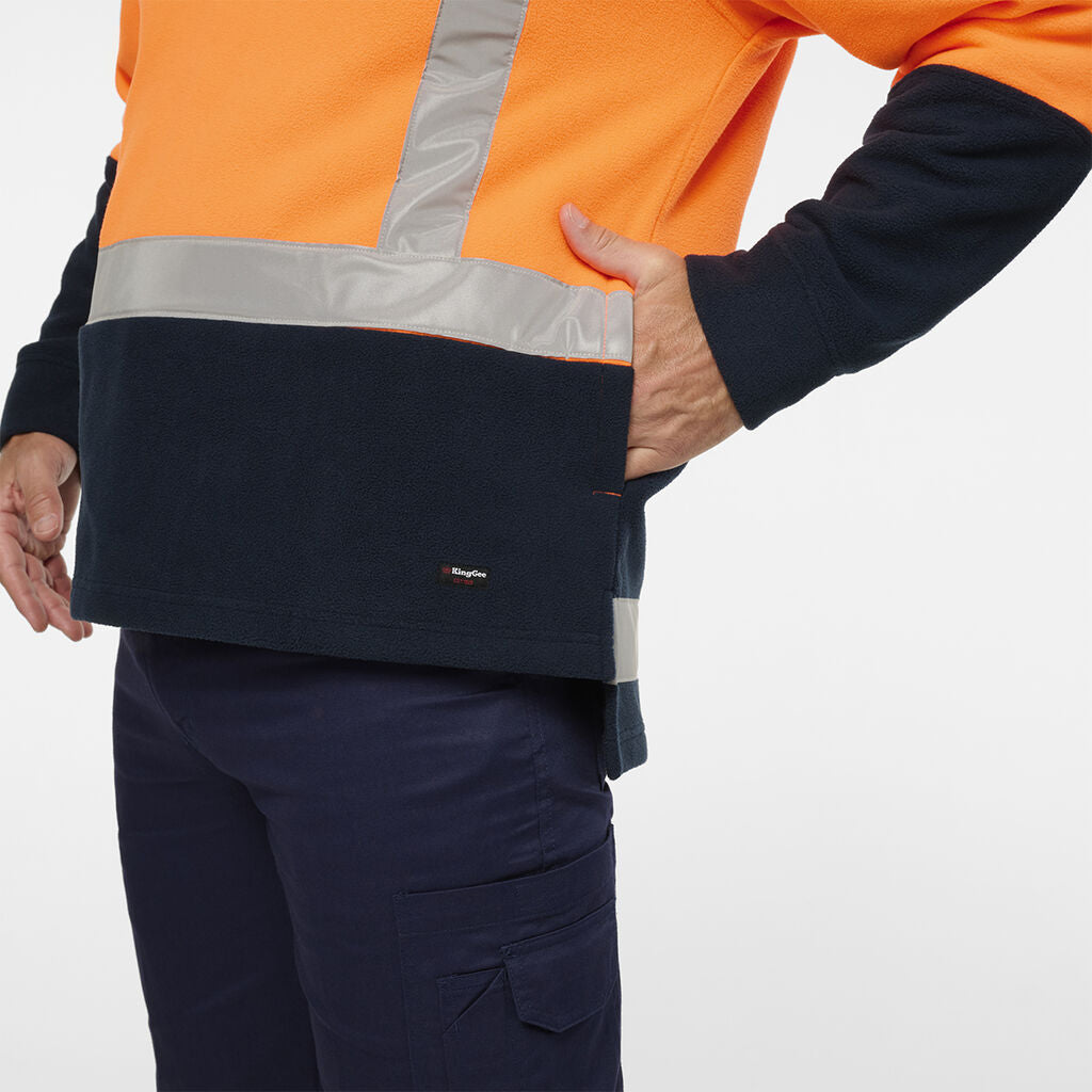 KingGee K55014 Originals Hi-vis 1/4 ZIP Pullover