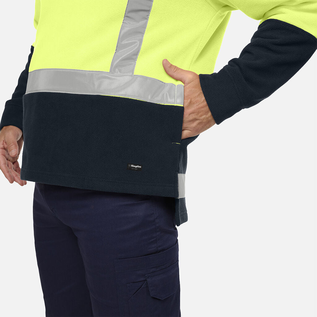 KingGee K55014 Originals Hi-vis 1/4 ZIP Pullover