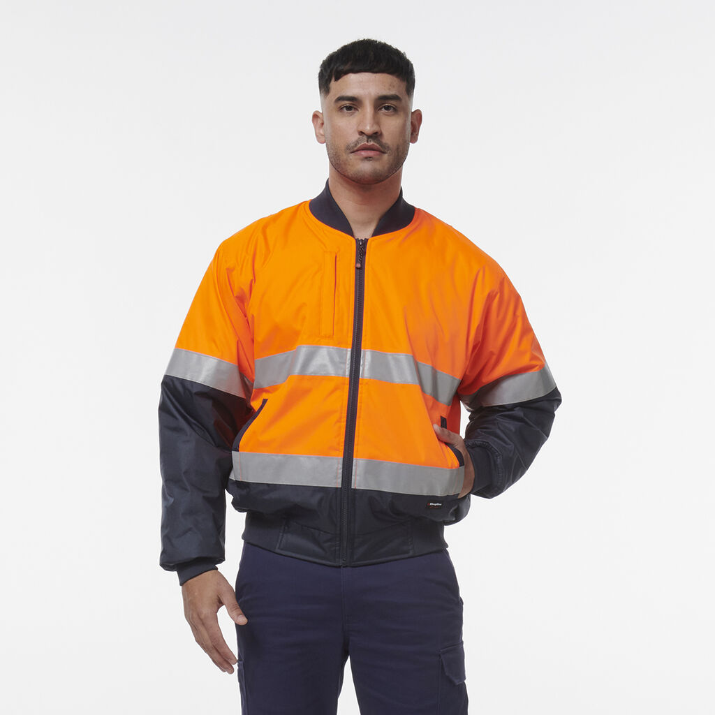 KingGee K55032 Reflective Bomber Jacket