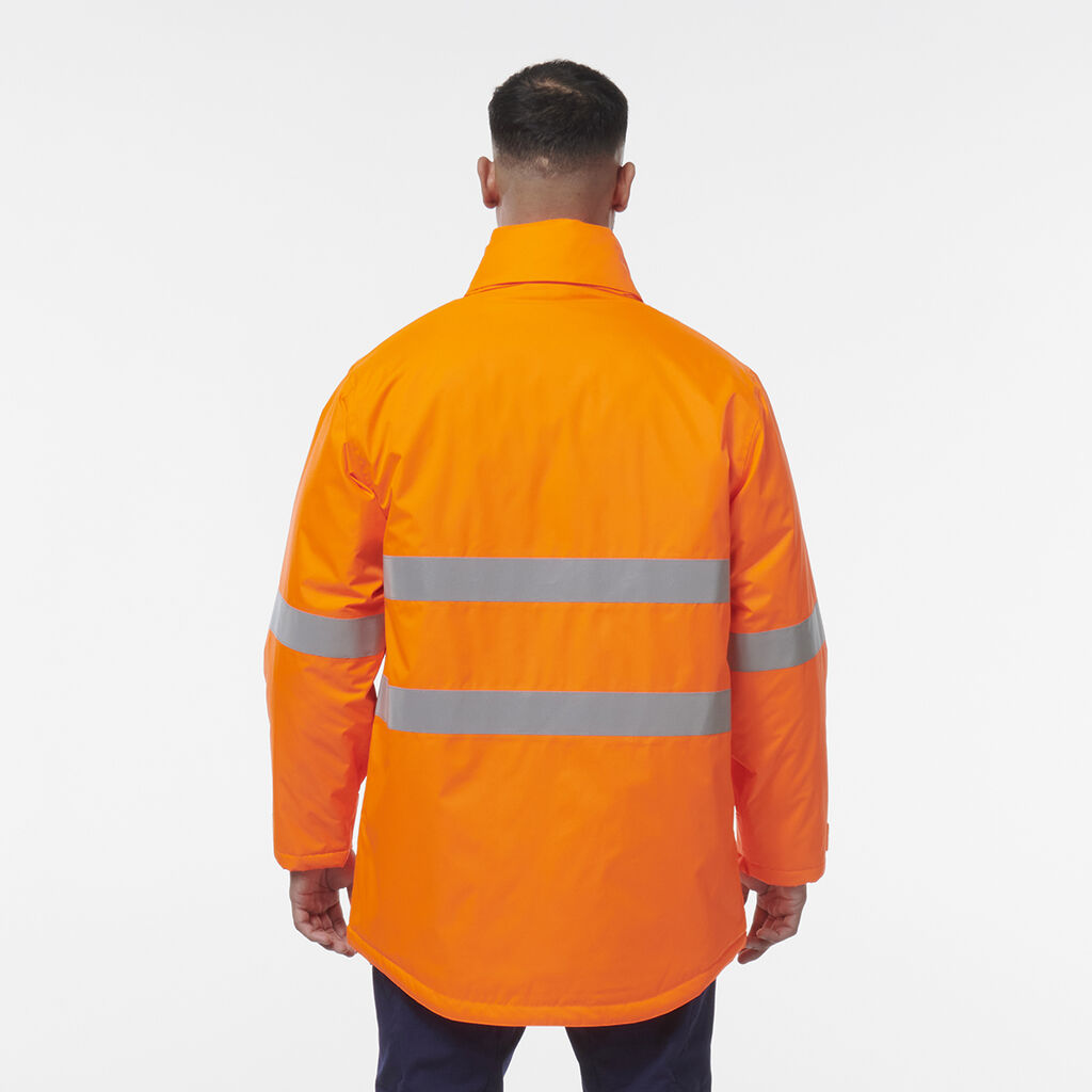 KingGee K55037 Reflective Insulated Jacket-Orange
