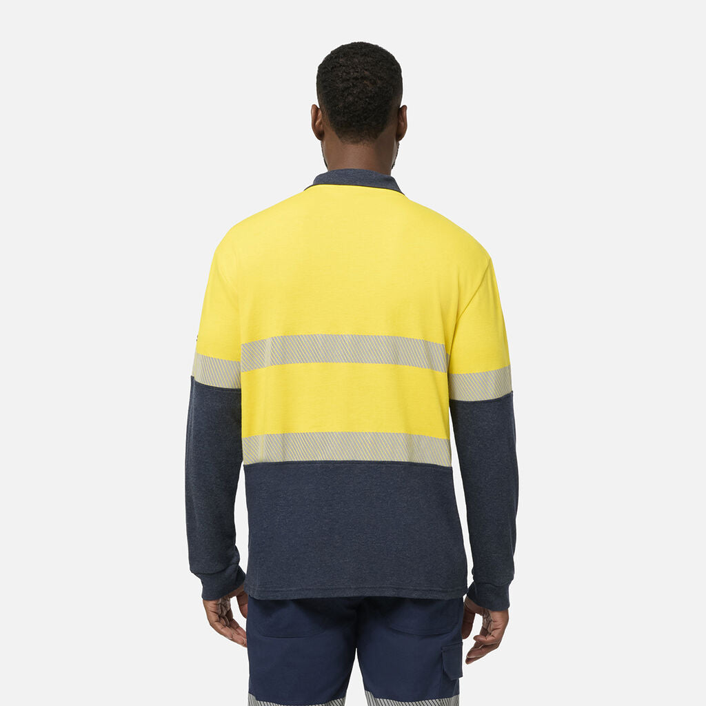 KingGee K84008 Shield Tec Fr Hi-vis Spliced Polo With Fr Tape