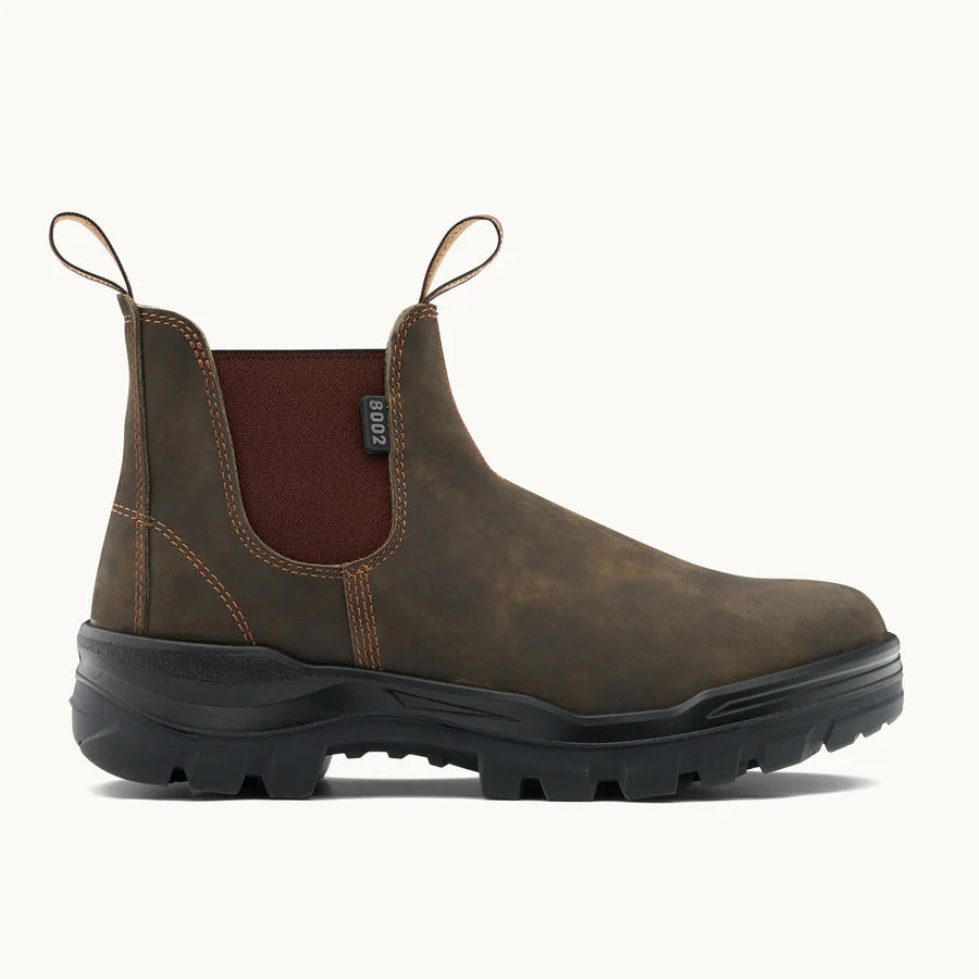 Blundstone 8002 Unisex RotoFlex Safety Boots - Rustic Brown