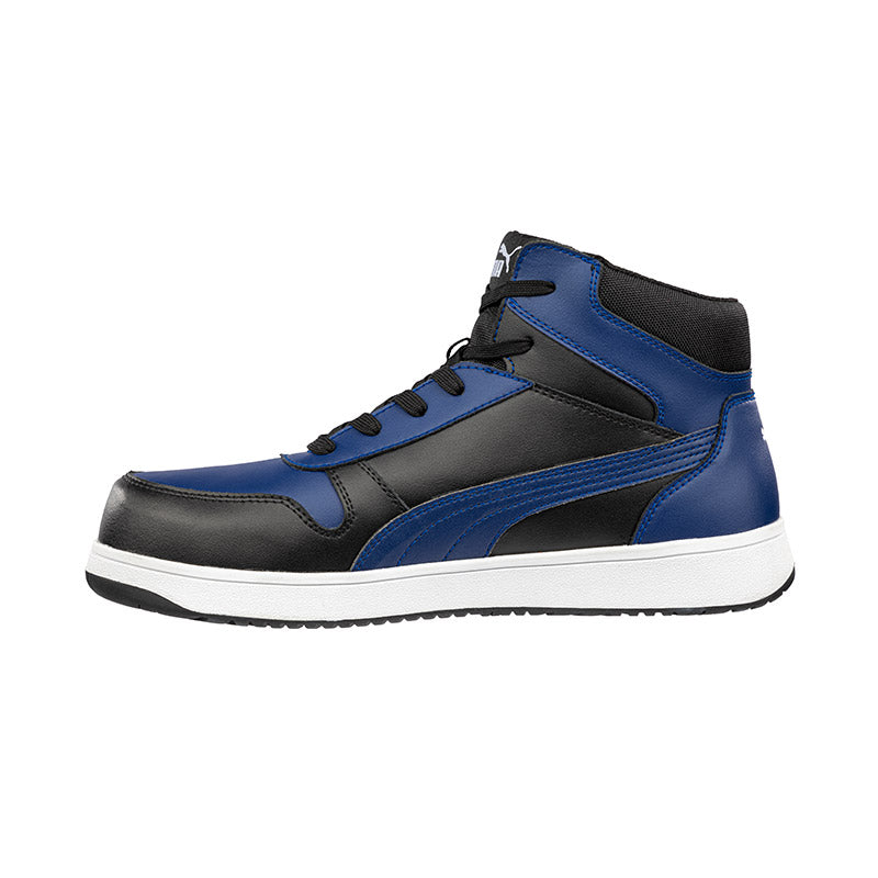 Puma 630077 Frontcourt Mid Safety Boots- Blue/Black