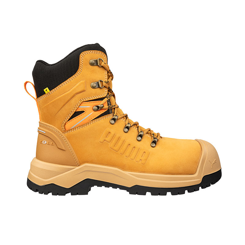 Puma 632797 Iron HD 8″ Wheat Safety Boot