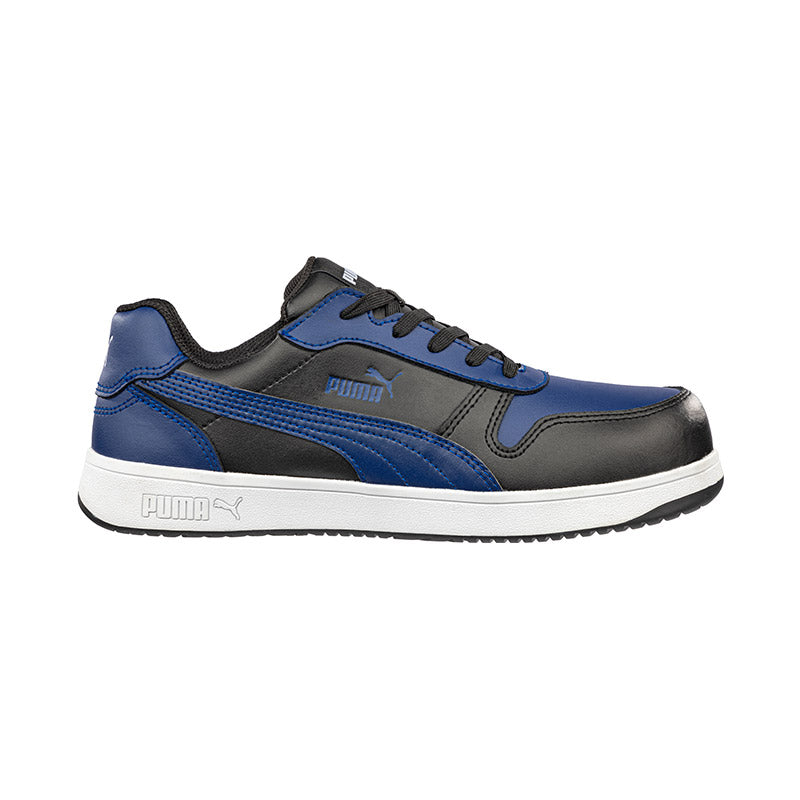 Puma 640277 Frontcourt Low Safety Boots- Blue/black