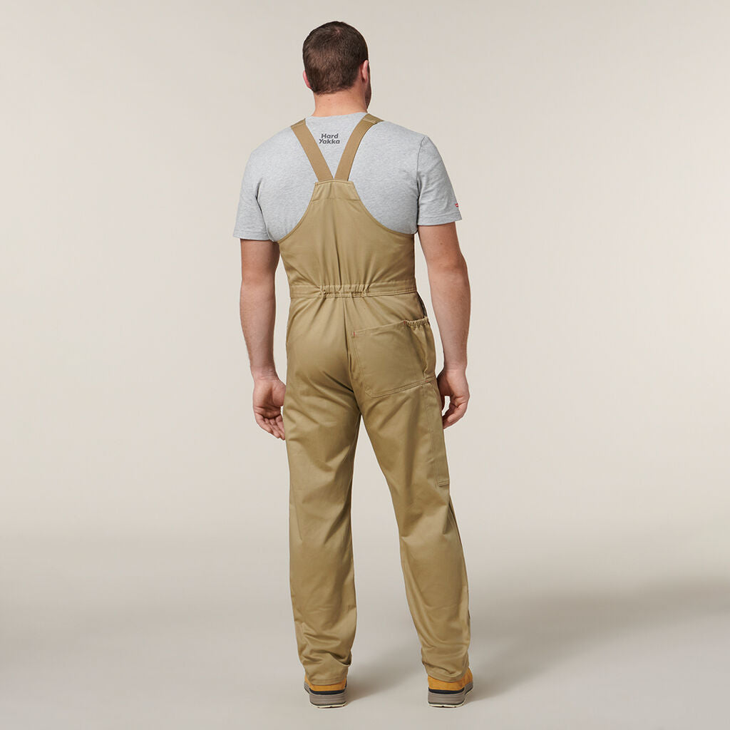 Hard Yakka Y01555 Foundations Cotton Drill Action Back Overall