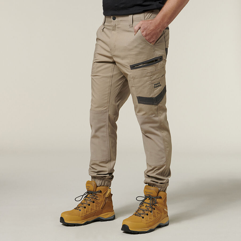Hard Yakka Y02717 3056 Raptor Rip Resistant Cuffed Cotton Cargo Pant