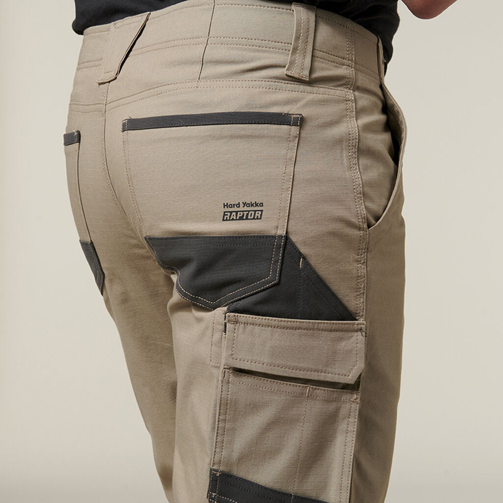 Hard Yakka Y02717 3056 Raptor Rip Resistant Cuffed Cotton Cargo Pant