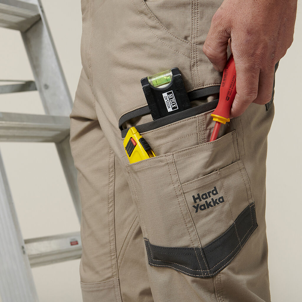 Hard Yakka Y02717 3056 Raptor Rip Resistant Cuffed Cotton Cargo Pant