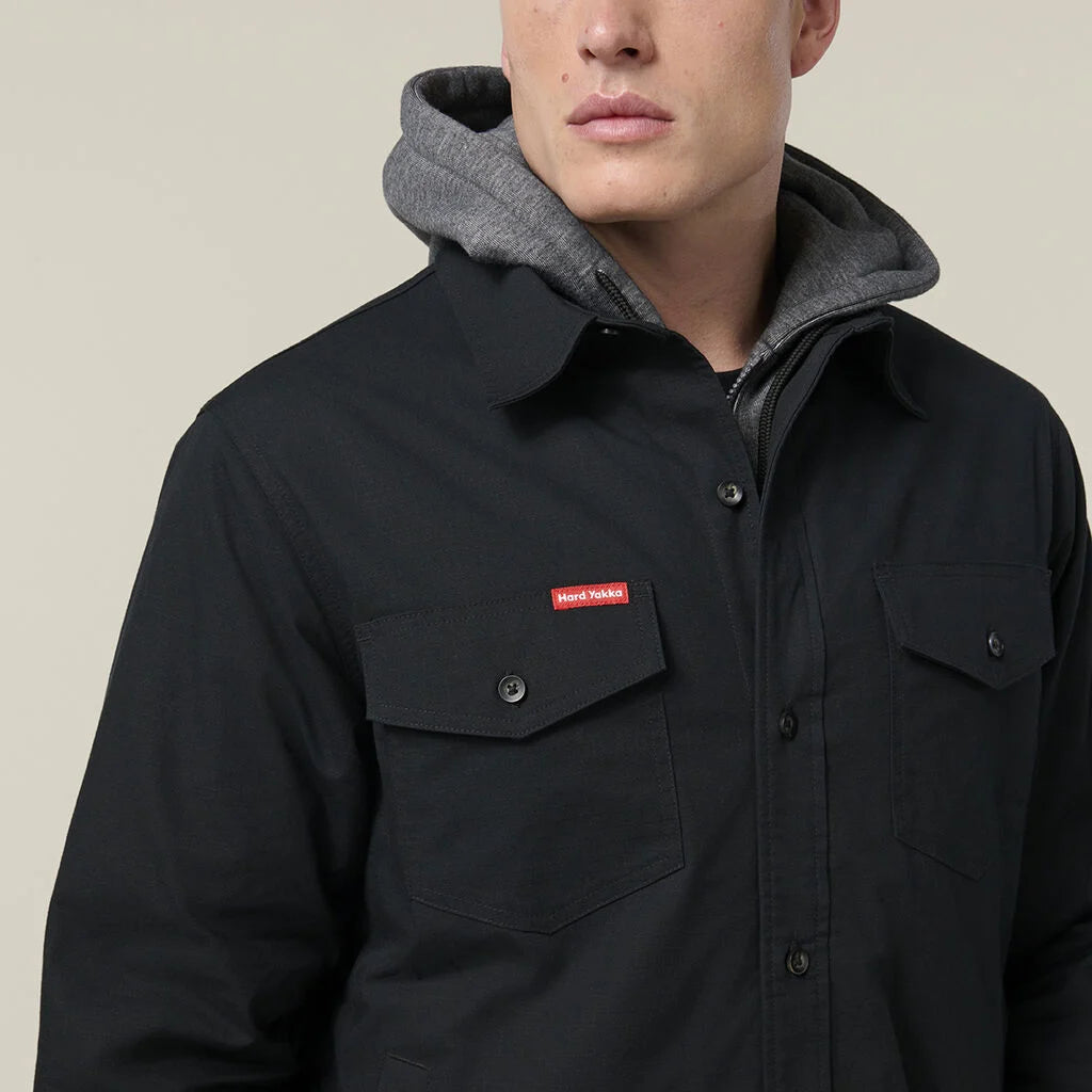 Hard Yakka Y06691 Quilted Solid Shacket
