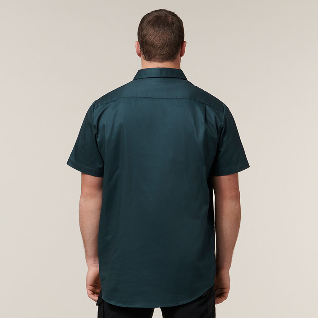 Hard Yakka Y07540 Short Sleeve Closed Front Shirt