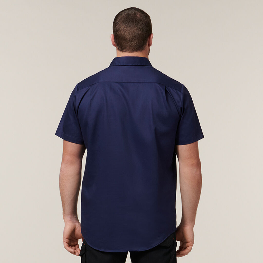 Hard Yakka Y07540 Short Sleeve Closed Front Shirt
