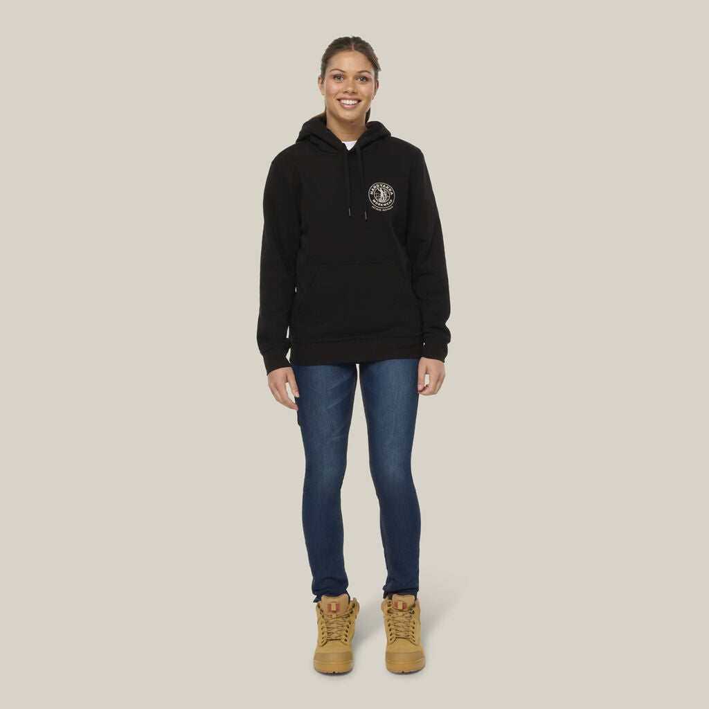 Hard Yakka Y08129 Women's Heritage Hoodie-Black