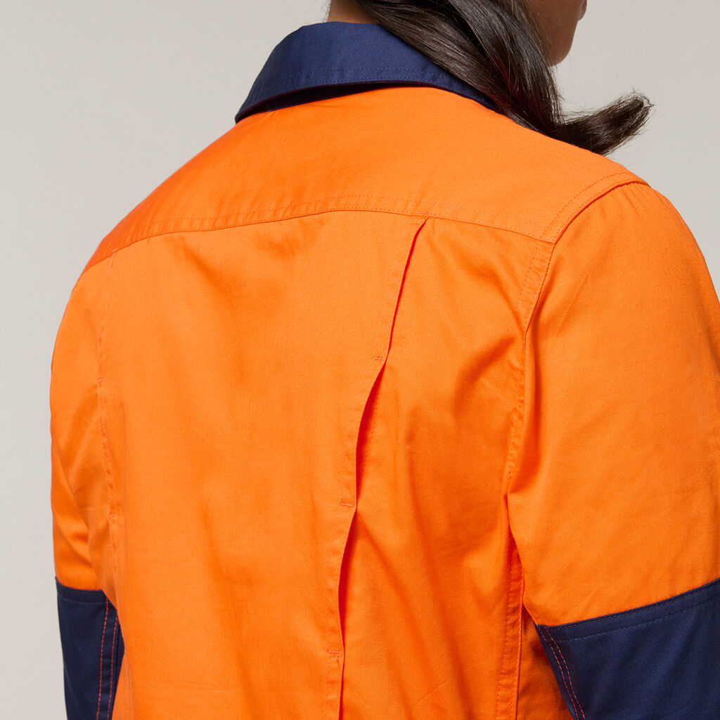 Hard Yakka Y08225 Women's Koolgear Hi-vis Ventilated L/S Shirt