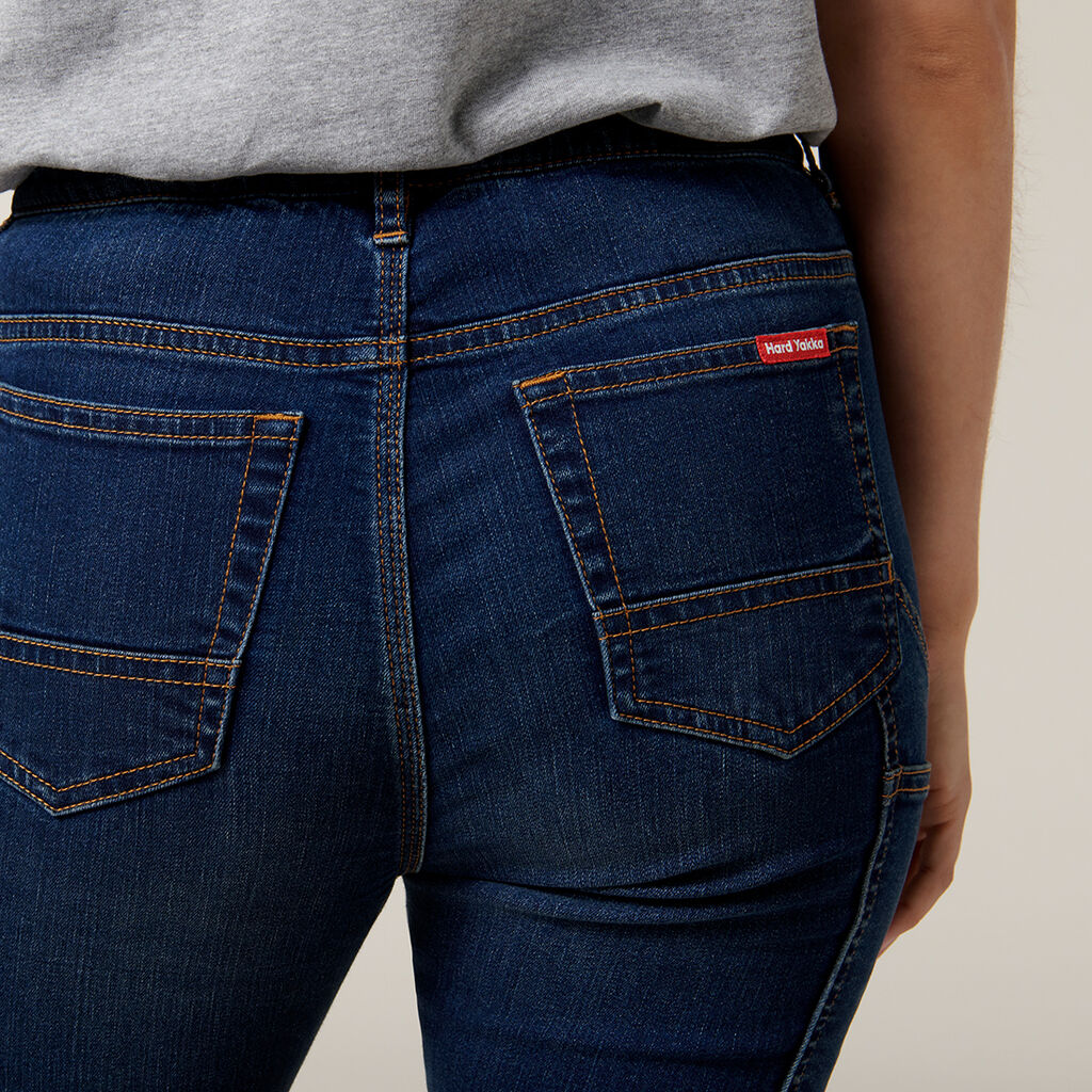 Hard Yakka Y08227 Women’s High Waisted Slim Fit Jegging