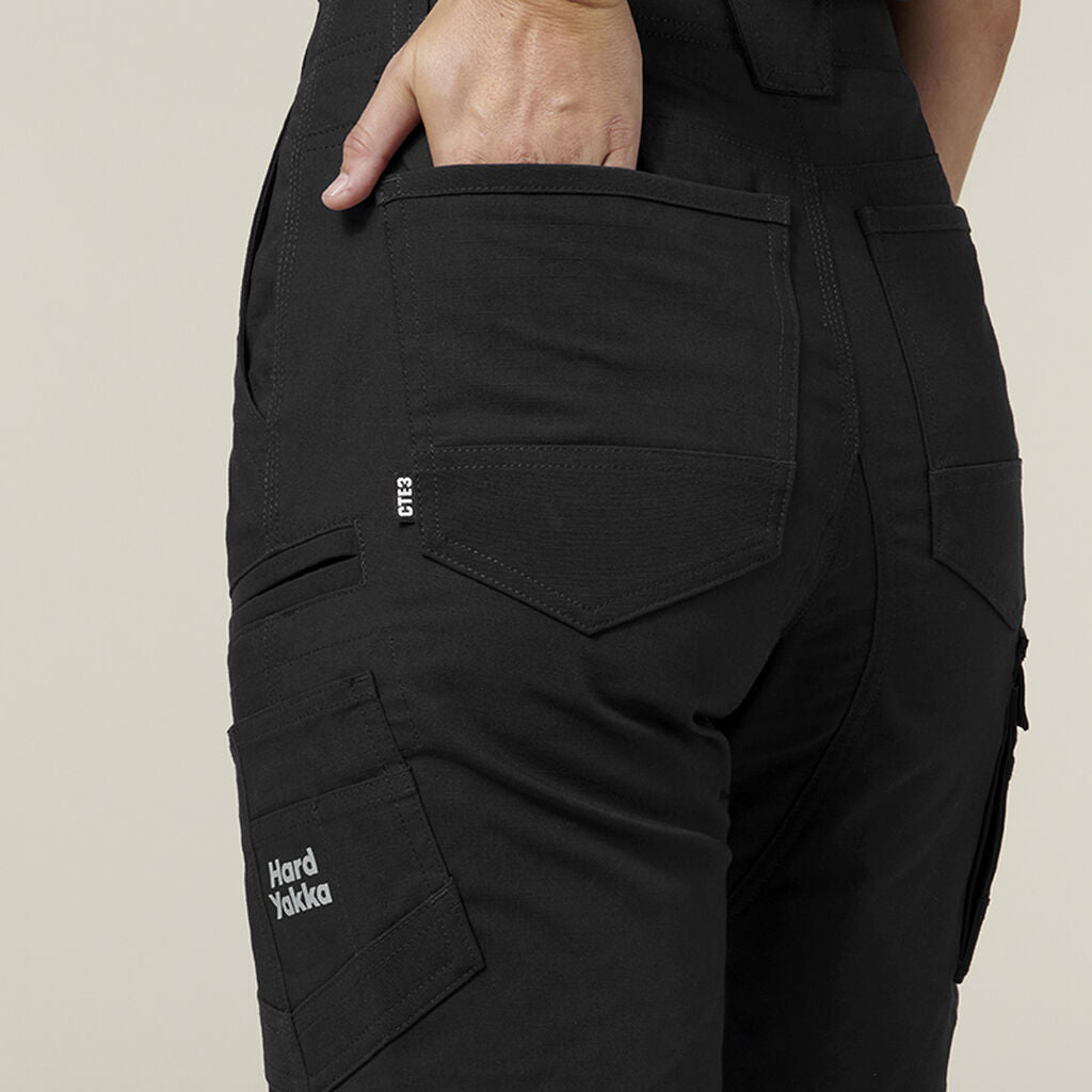 Hard Yakka Y08228 Women's Raptor Mid Short