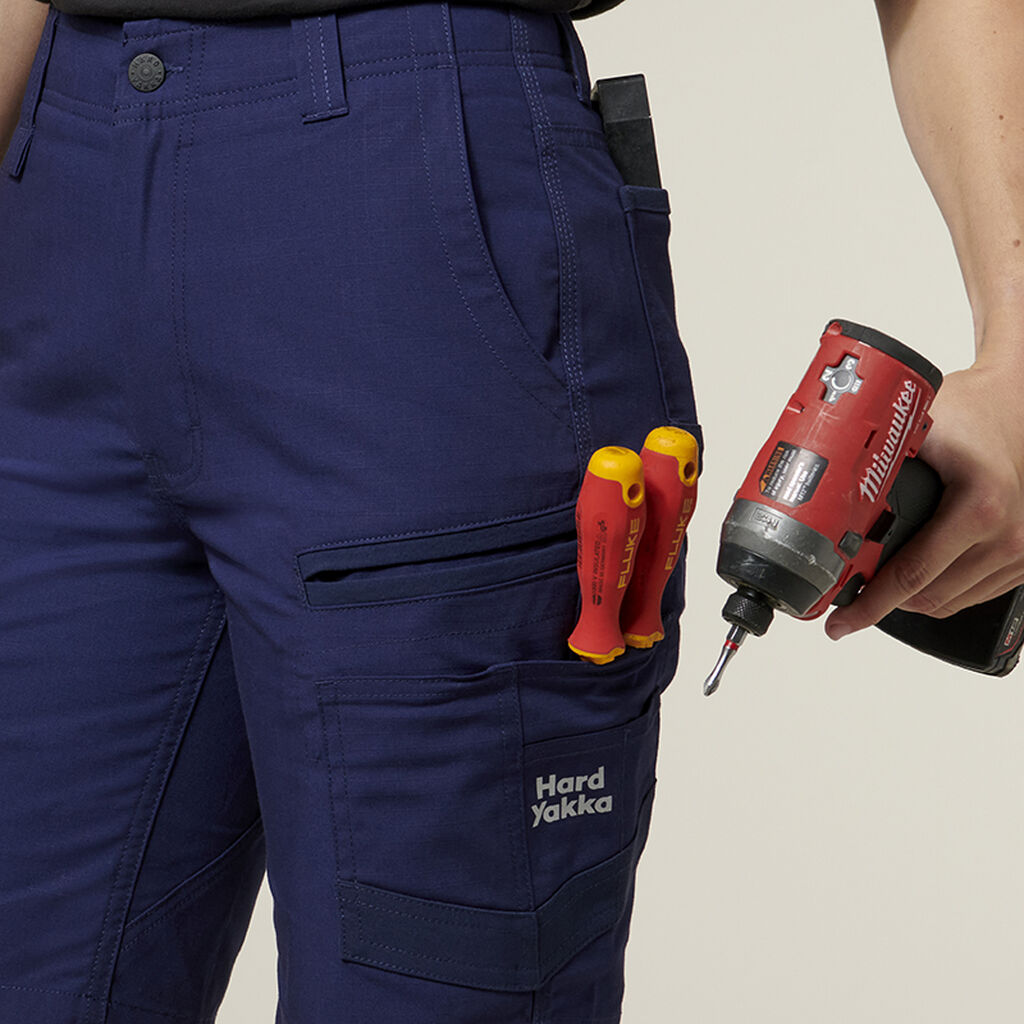 Hard Yakka Y08228 Women's Raptor Mid Short