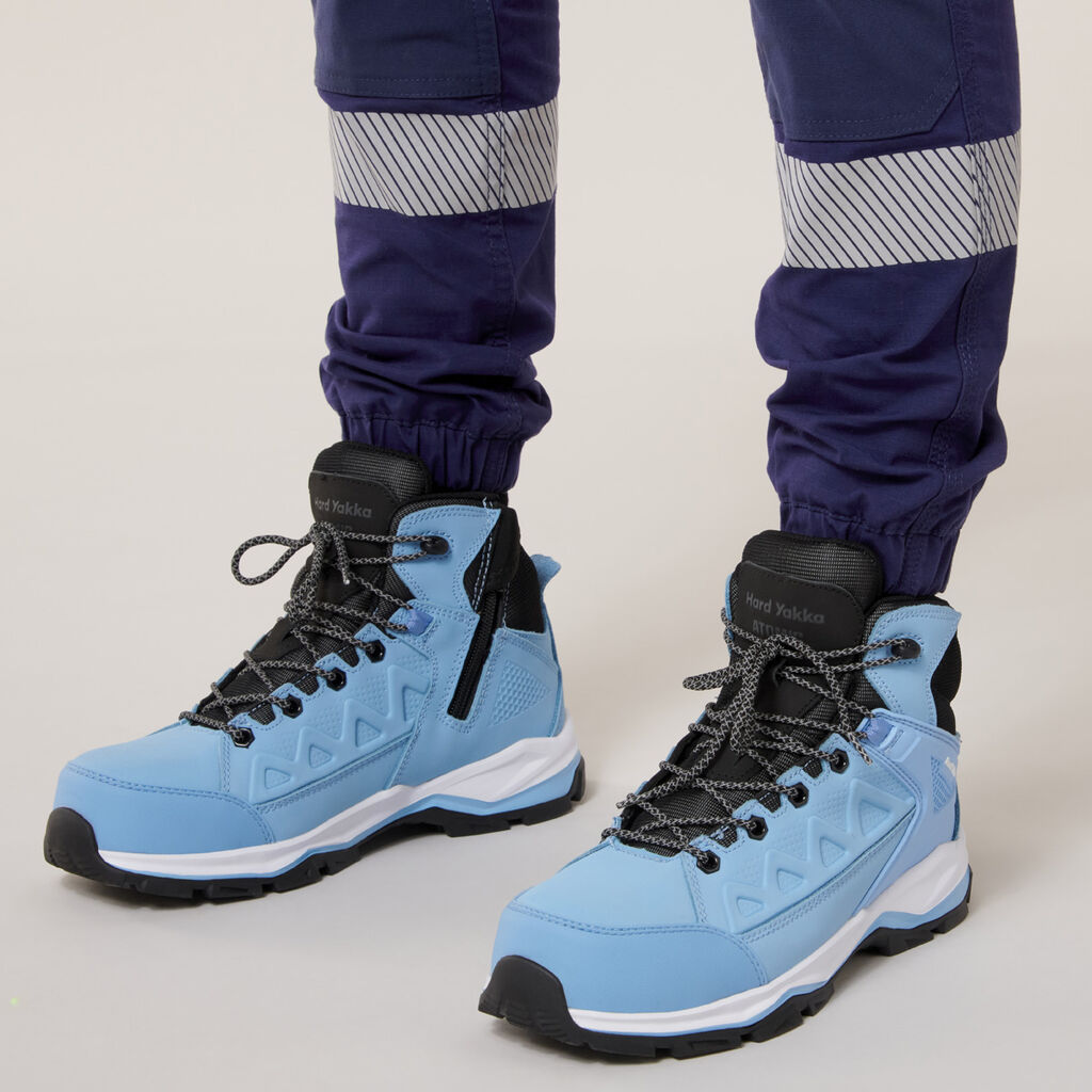 Hard Yakka Y08411 Women's Raptor Cuff Pants With Tape-Navy