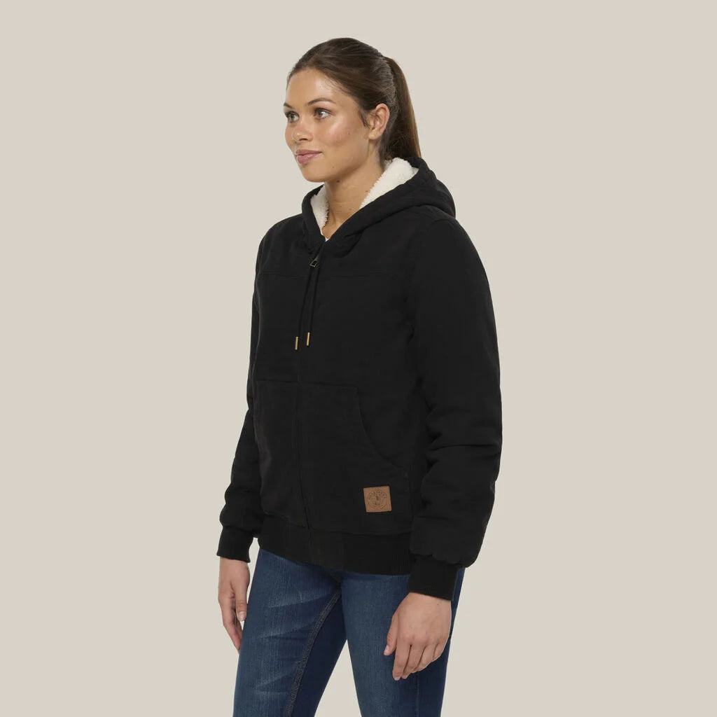 Hard Yakka Y08422 Women's Bomber Jacket-Black