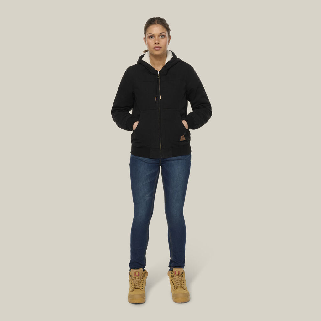Hard Yakka Y08422 Women's Bomber Jacket-Black
