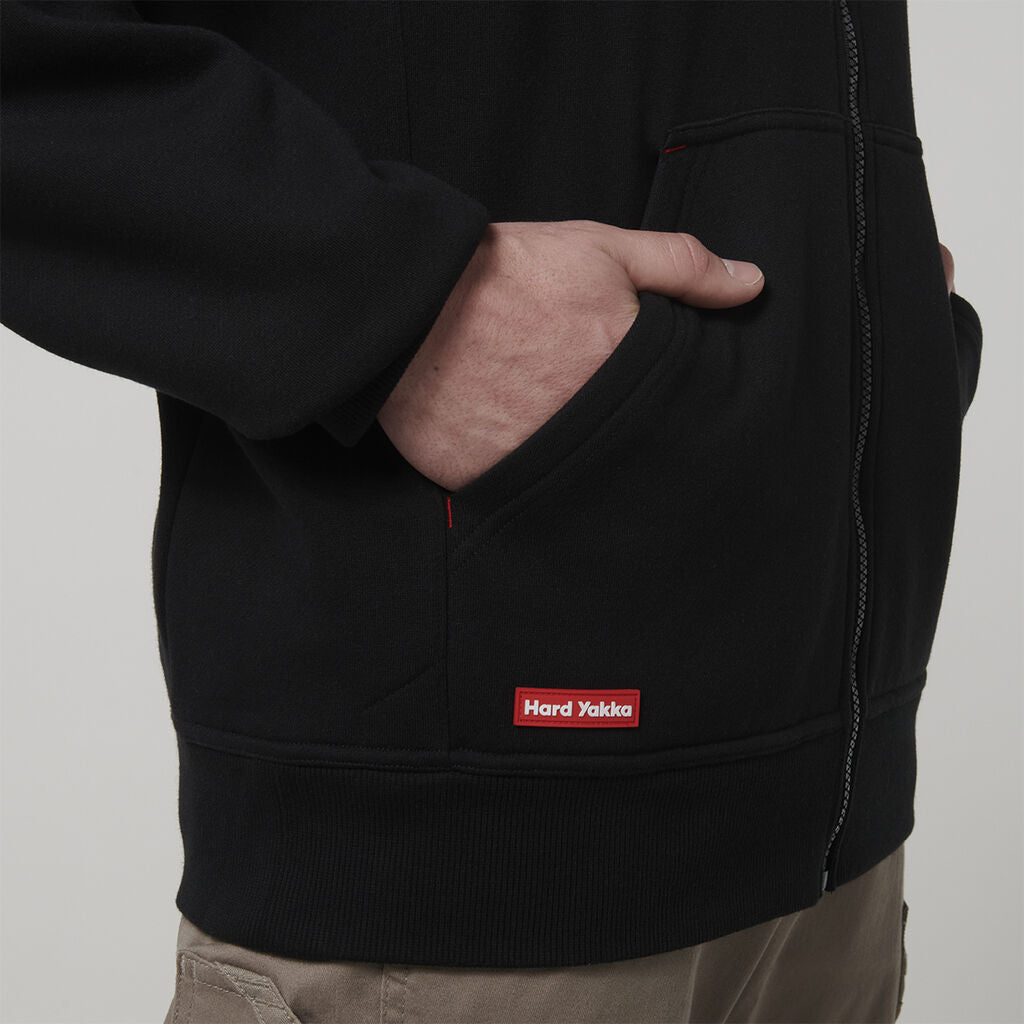 Hard Yakka Y19542 Core Fleece Zip Hoodie