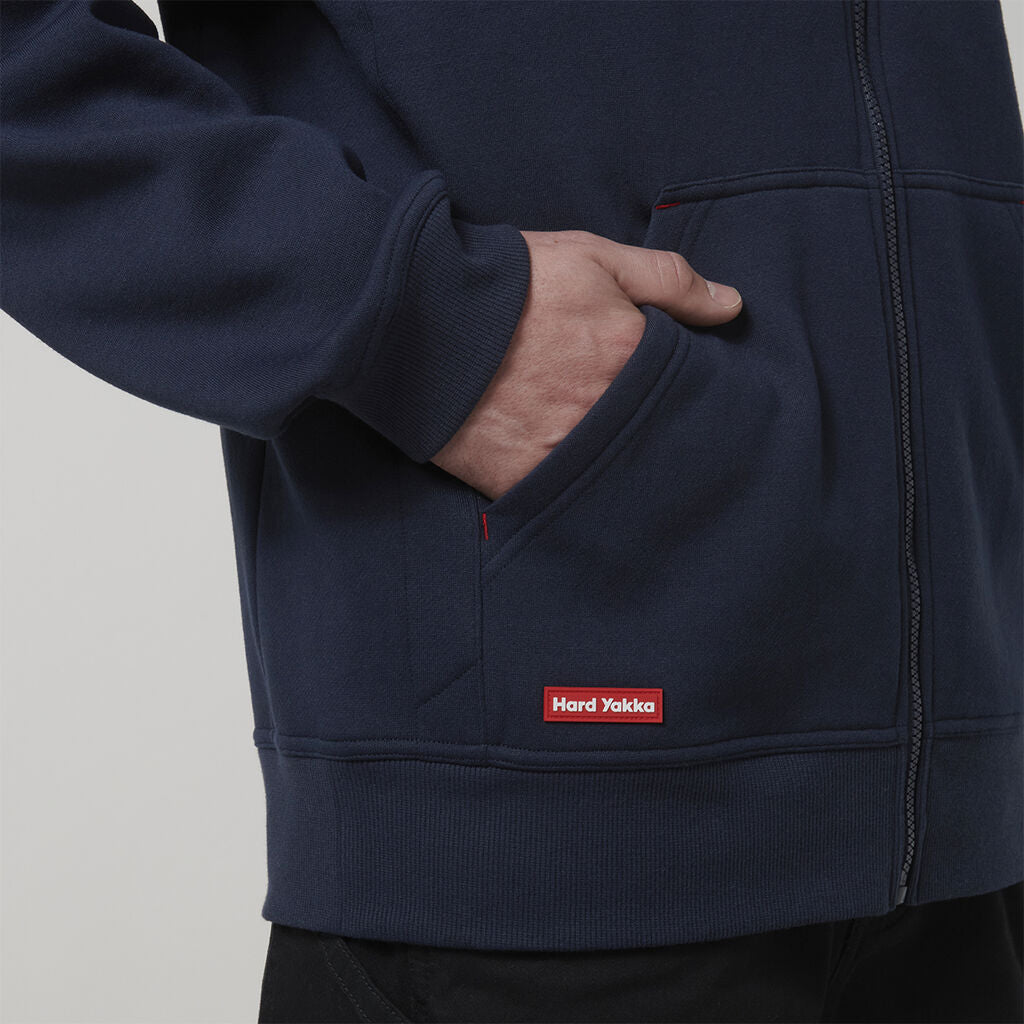 Hard Yakka Y19542 Core Fleece Zip Hoodie