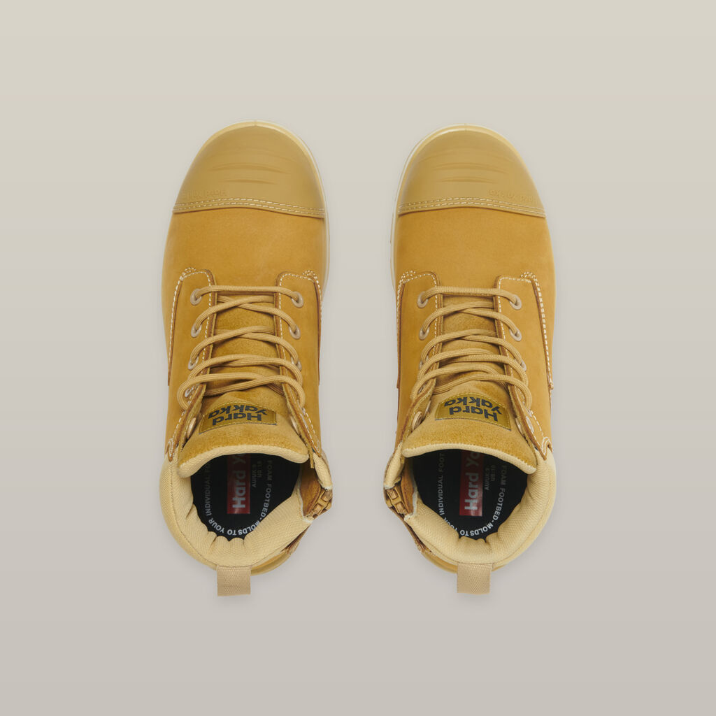 Hard Yakka Y60359 Toughmaxx 6Z Steel Toe Safety Boot-Wheat