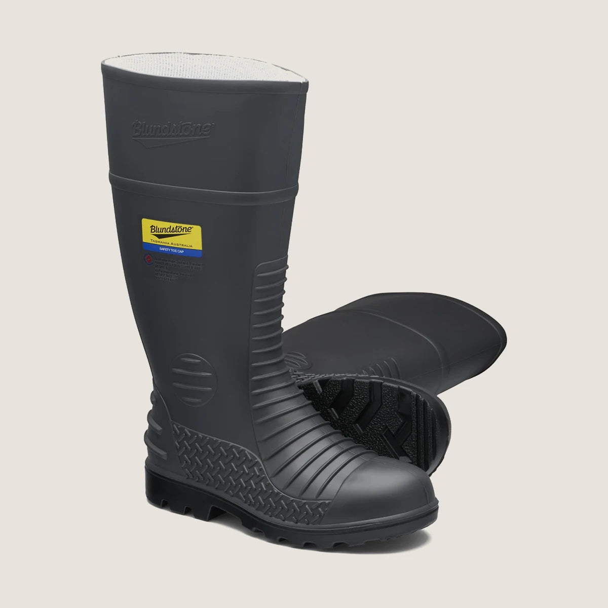Blundstone 025 Safety Gumboots-Grey