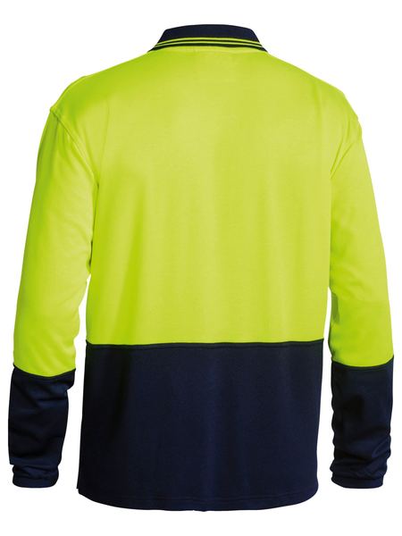 Bisley BK6234 Two Tone Hi-vis Polo L/S Shirt